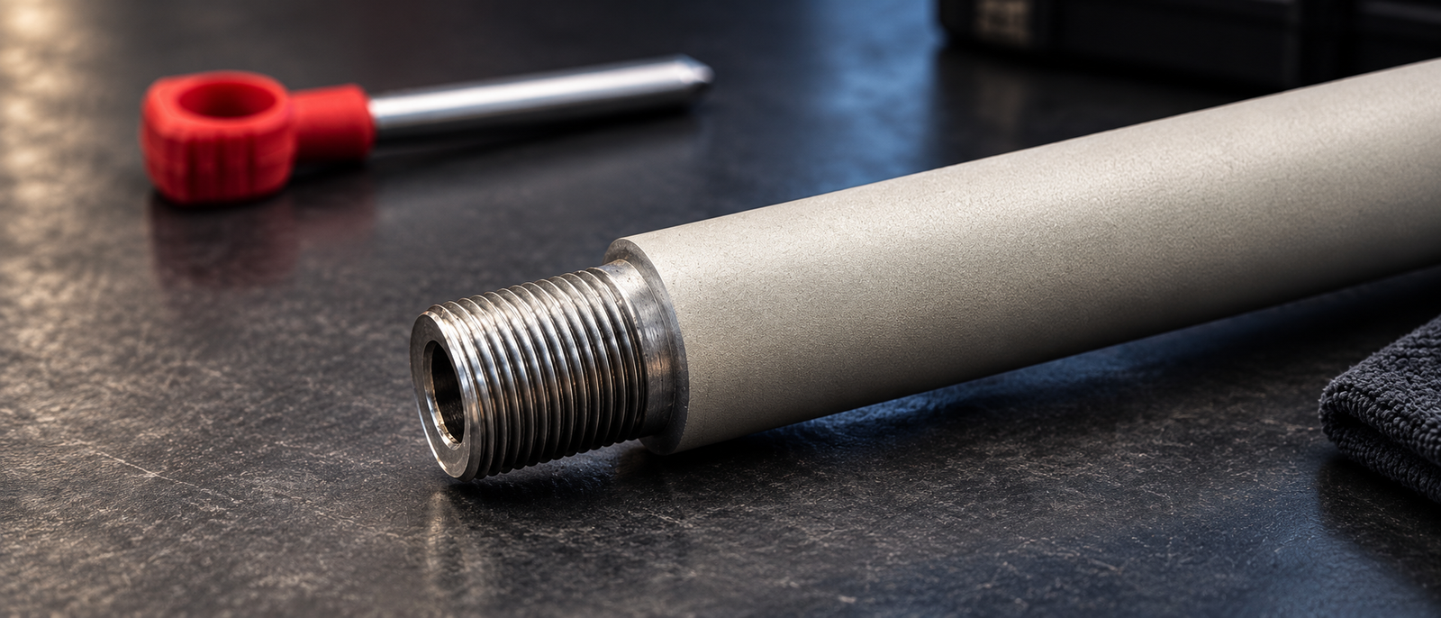 Barrel threading work by D2 Custom