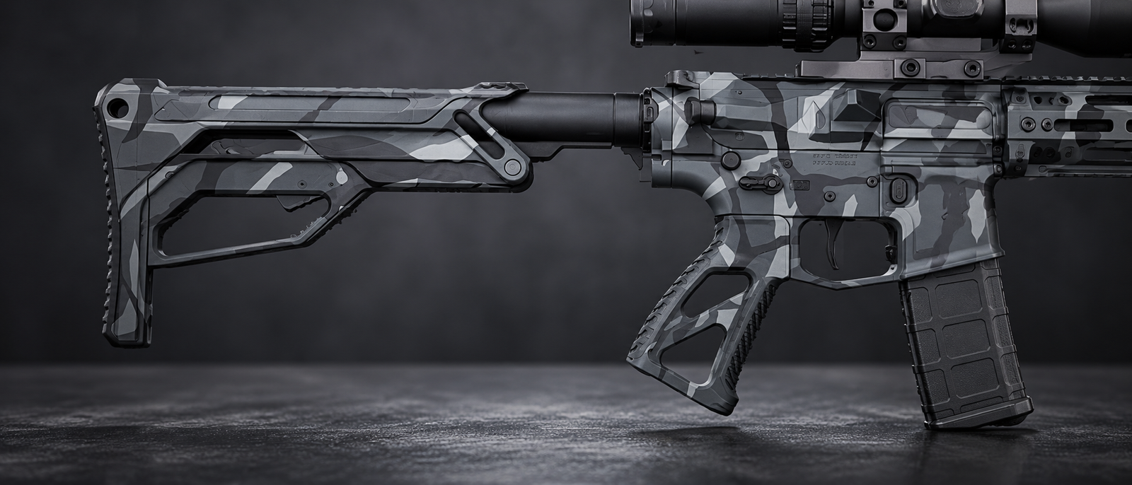 Custom Cerakoting work by D2 Custom