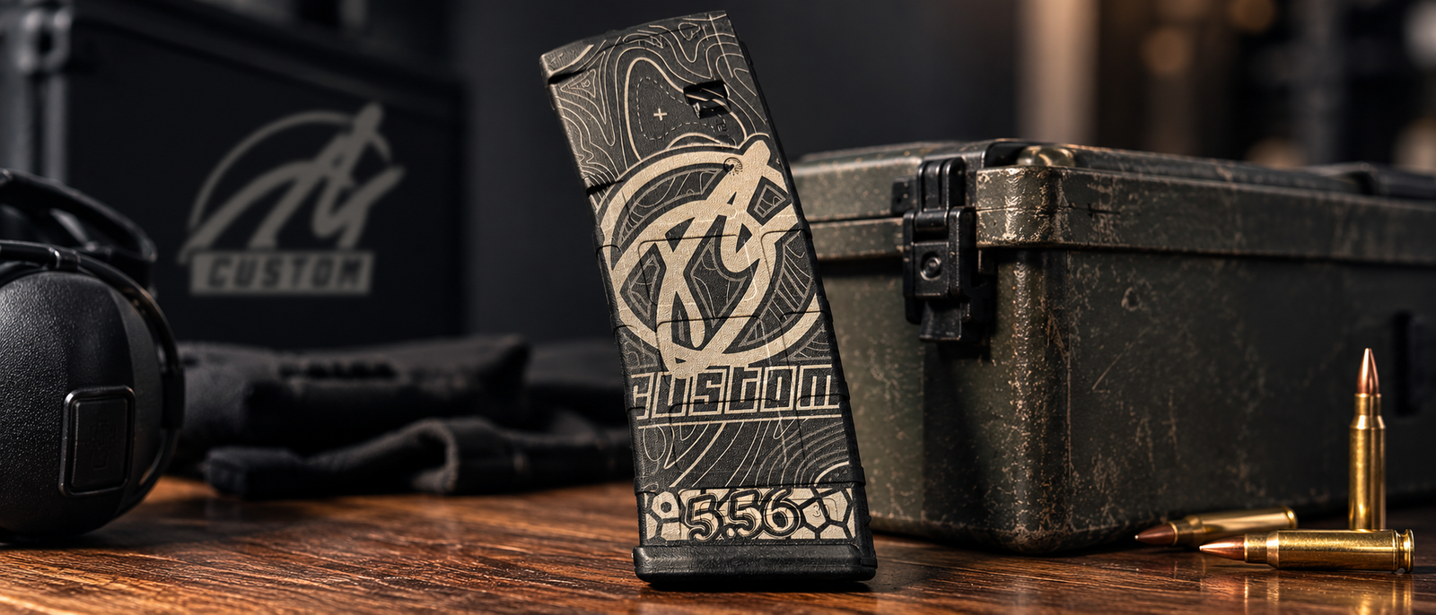 Custom engraving work by D2 Custom